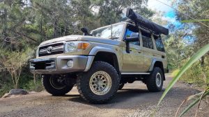 KING Wheels Comp-D Beadlocks to the Test on 76 Series LandCruiser