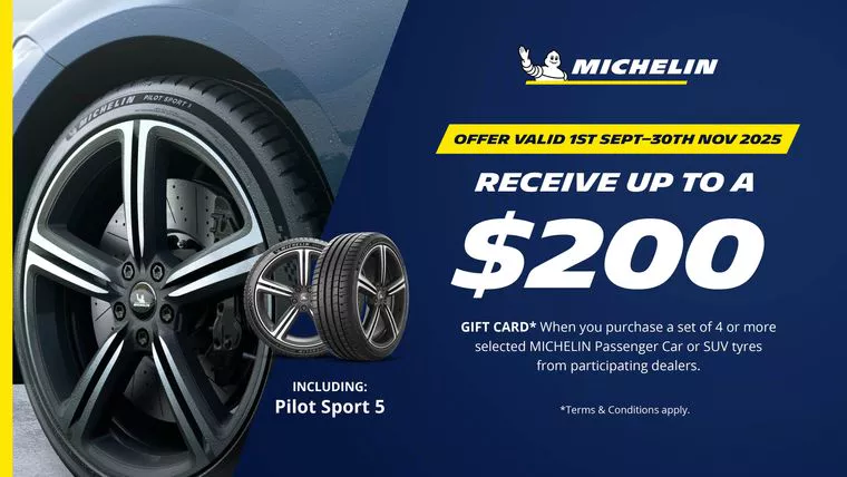 Michellin tyre cash back